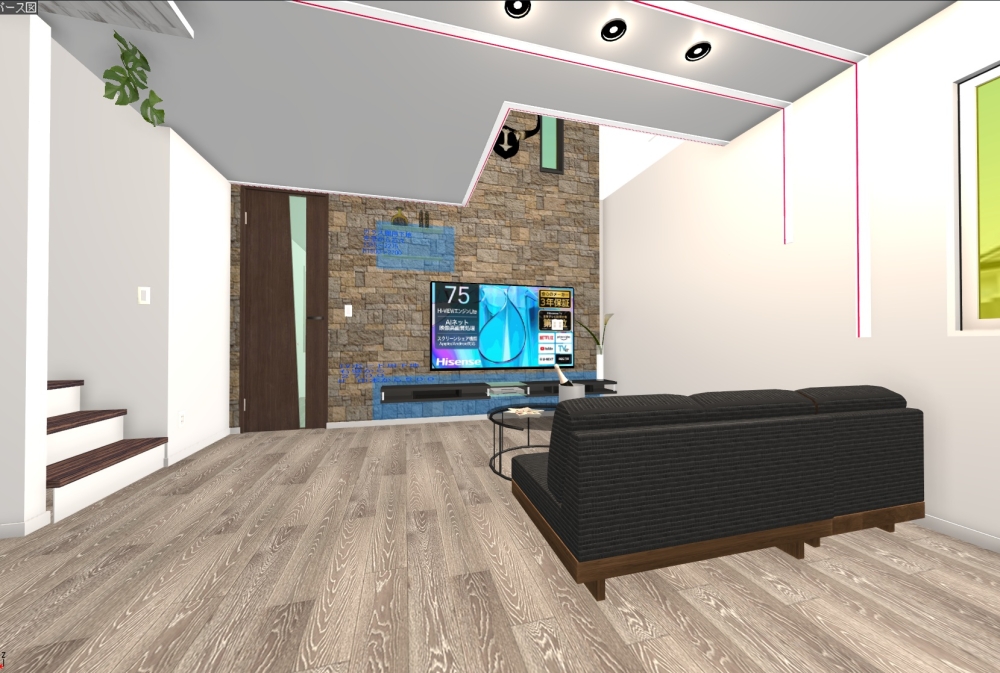 札幌市清田区　建売り　新築　3,980万円　早期購入特典あり。㈱T・プロジェクトの新築に弊社のビームライトが採用されました♫