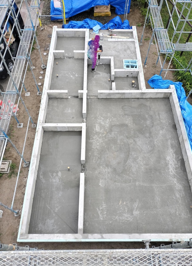 札幌市　建売　高断熱　Q1ボード　ダブル断熱　新築　モデルハウス　内検　清田区